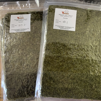 Yaki liso Roasted Nori Seaweed 100 folhas embala