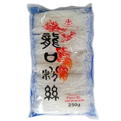 Macarronete de cozimento rápido da aletria do feijão de Mung 200g do chinês Longkou
