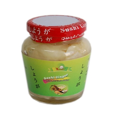 Sushi japonês Ginger Tasty Pickled Natural Halal 160g/garrafa do Oem