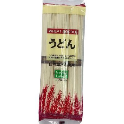 Baixo - os espaguetes Soba da massa da caloria e o estilo japonês do instante dos macarronetes 300g do Udon secaram