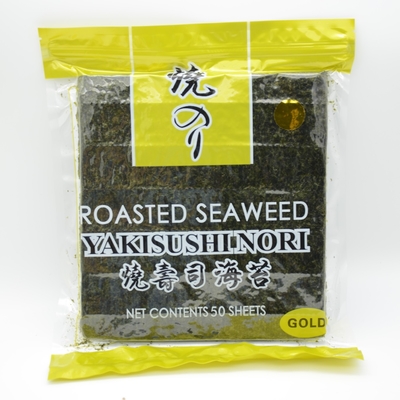 Sushi de Nori Yaki Vacuum Packing For de 100 folhas