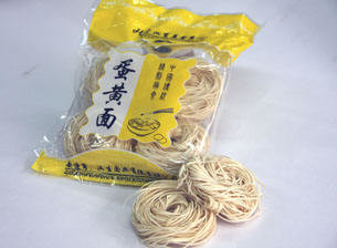 Macarronetes de ovo ovais do Udon da forma redonda 400g dietéticos