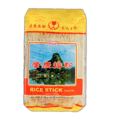 Zhaoqing/Xinzhu 500g secou o macarronete de cozimento rápido dos macarronetes da vara do arroz