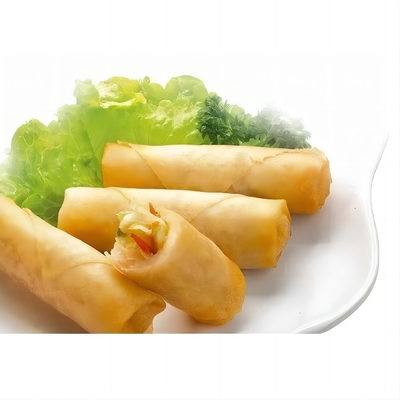 Pastelaria congelada Halal chinesa amarela branca 900g do rolo de mola