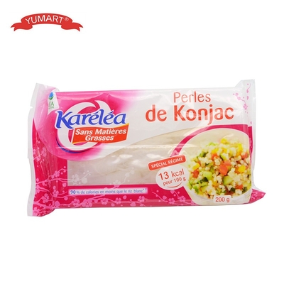 Baixo carburador que cozinha o macarronete Konjac baixo Sugar Half Transparent de Shirataki