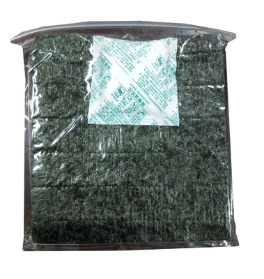 10 folhas Nori Seaweed Kosher Roasted Nori orgânica Alga For Sushi Roll