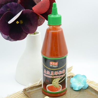 Restaurantes japoneses vermelhos Sriracha Chili Sauce do molho de tempero 793G