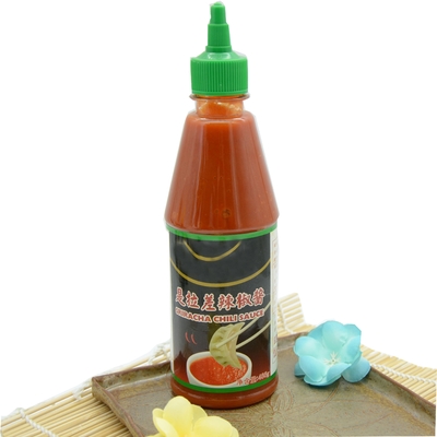 Restaurantes japoneses vermelhos Sriracha Chili Sauce do molho de tempero 793G