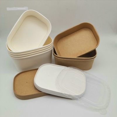 O serviço do alimento de Eco utiliza ferramentas o recipiente de alimento 1000ml afastado biodegradável