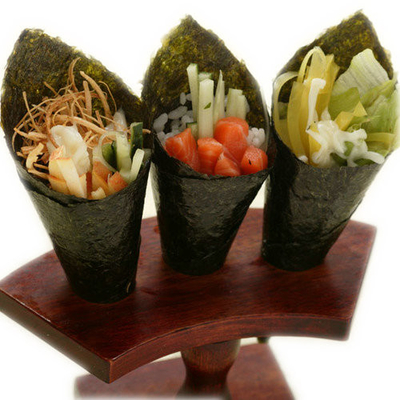 Classifique um Yaki que Roasted friável Nori Seaweed 50 cobre o rolamento da mão