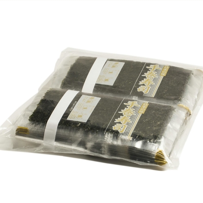 Classifique um Yaki que Roasted friável Nori Seaweed 50 cobre o rolamento da mão