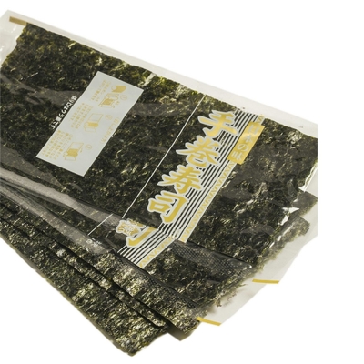 Classifique um Yaki que Roasted friável Nori Seaweed 50 cobre o rolamento da mão