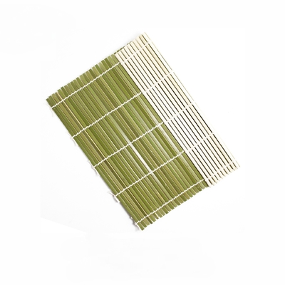 sushi de bambu verde de 27*27cm que rola Mat Japanese Sushi Roller