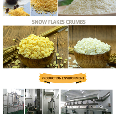 Ingredientes saudáveis da farinha de trigo das côdeas de pão ralado dos alimentos 6mm Panko da fritada