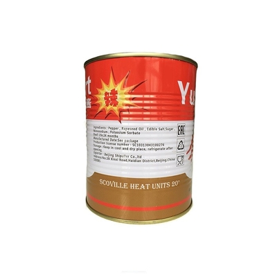 O ISO vermelho de Chili Powder Sauce With da pasta de 248g Tobajan aprovou