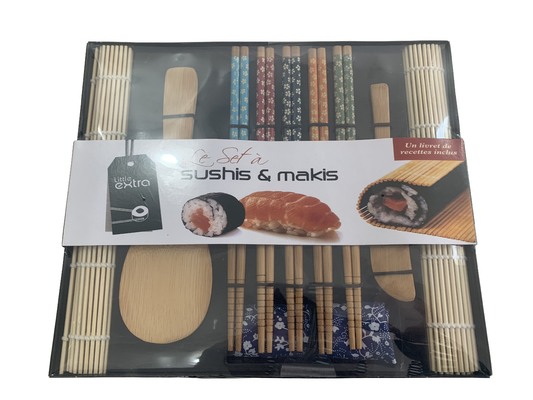 Sushi de bambu que rola o sushi japonês de Kit Full DIY que faz o jogo