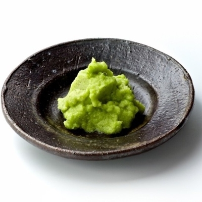 O pó japonês do Wasabi do armorácio tempera o gosto picante do Wasabi do tempero