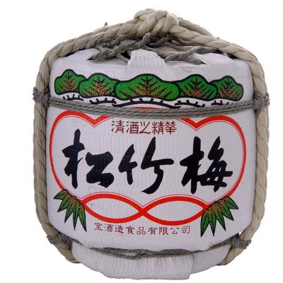 do tambor bonito japonês do vinho de arroz da causa 300ml líquido maioria diminuto