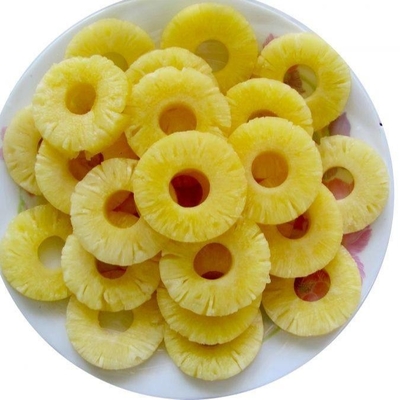 O abacaxi enlatado no xarope enlatou os vegetais de frutos 567g 3kg