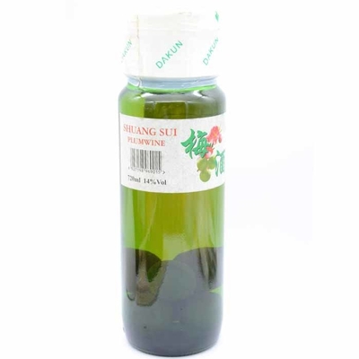 Álcool Plum Wine do OEM do vinho picante branco do japonês da causa 720ml baixo