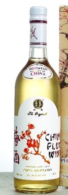 vinho de arroz original Plum Liqueur da causa do vinho japonês fresco da causa das ameixas 750ml