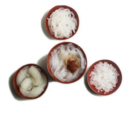 Macarronete Konjac japonês insípido de Shirataki para a forma do Fettuccine dos espaguetes