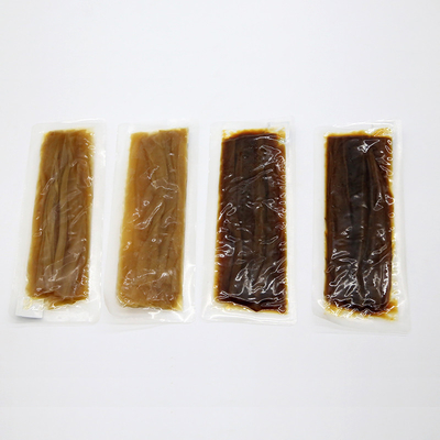 18cm Brown conservou a fatia da tira de Kanpyo do sushi nos sacos de plástico 100g