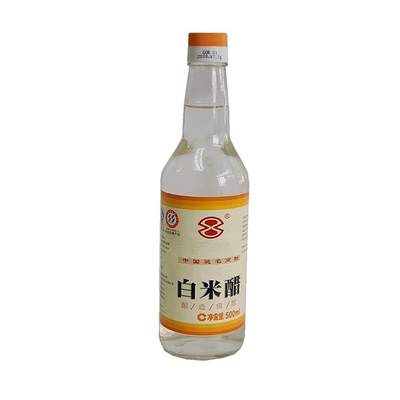 garrafa de vidro branca do Gmo do líquido do vinagre do arroz de sushi de 150ml 500ml não