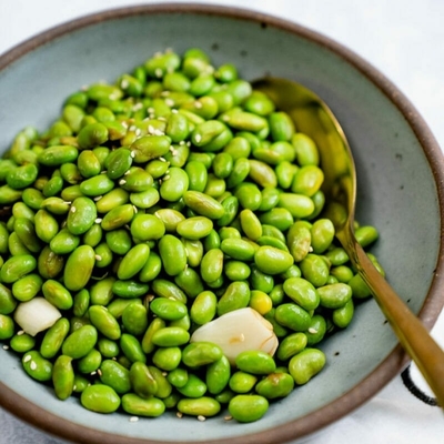 Certificação KOSHER congelada orgânica comum de Edamame Beans With BRC