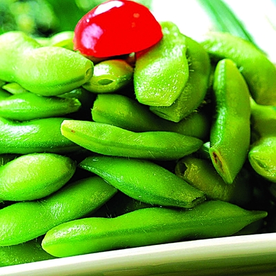IQF descascou feijões de soja de Edamame Beans Kernels Frozen Green com vagens