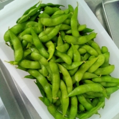 IQF descascou feijões de soja de Edamame Beans Kernels Frozen Green com vagens