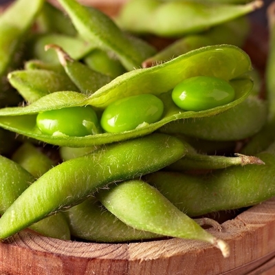 IQF descascou feijões de soja de Edamame Beans Kernels Frozen Green com vagens