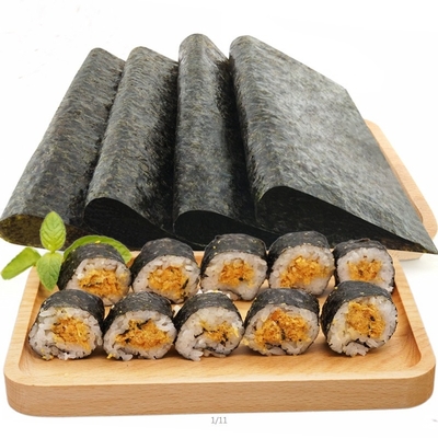 Oem 50 Yaki secado folhas Nori Roasted Seaweed de Haccp