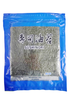 Sushi japonês Nori Roasted Seaweed Oem de Yaki de 50 folhas